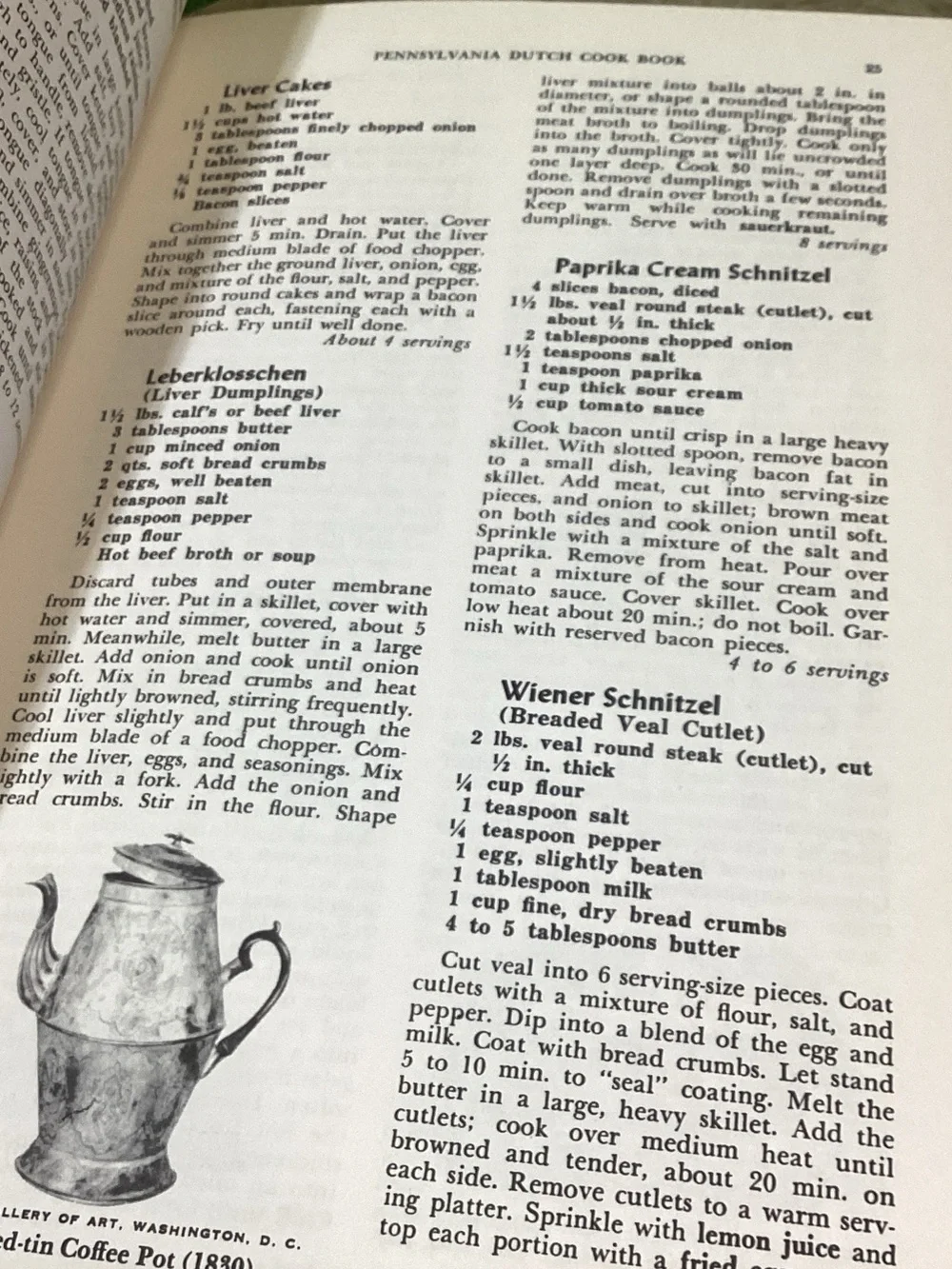 Pennsylvania Dutch Cookbook Fine Old Recipes 1972 Paperback 63 Pages Pictures